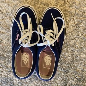 Vans Authentic blue tennis shoes size 6.5 women